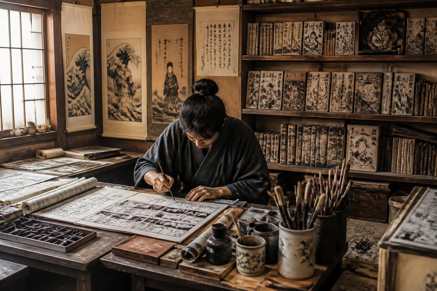 explorez les origines du manga en découvrant son histoire fascinante et les influences culturelles qui ont façonné cet art japonais populaire.