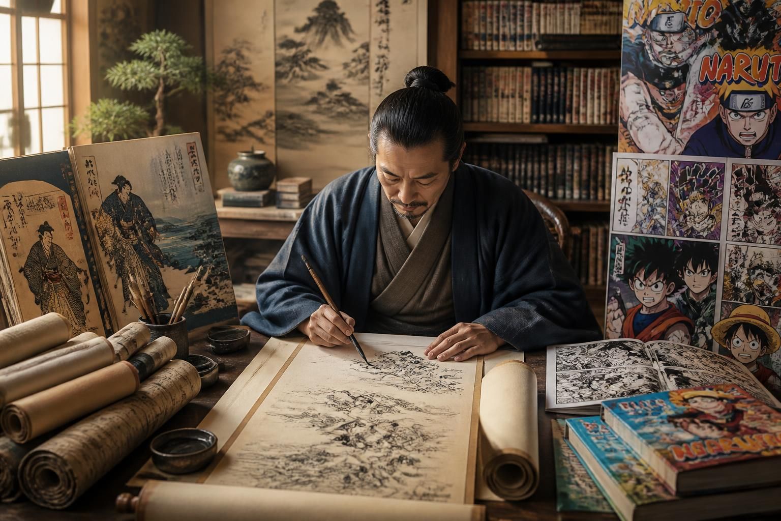 Origine des manga : histoire et influences du phénomène culturel japonais