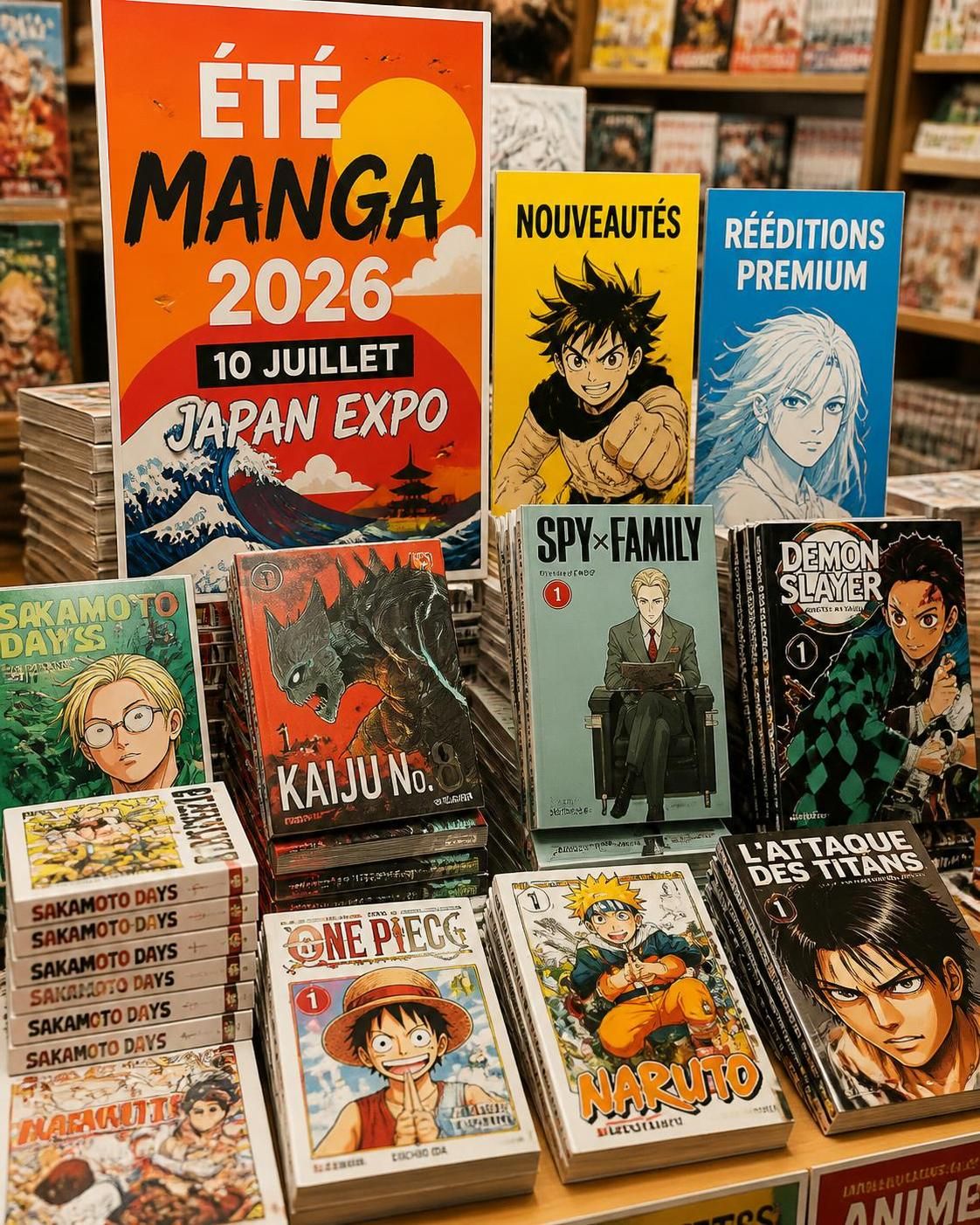 explorez les sorties manga incontournables de 2026 et ne manquez aucun des nouveaux titres phares à lire absolument cette année.