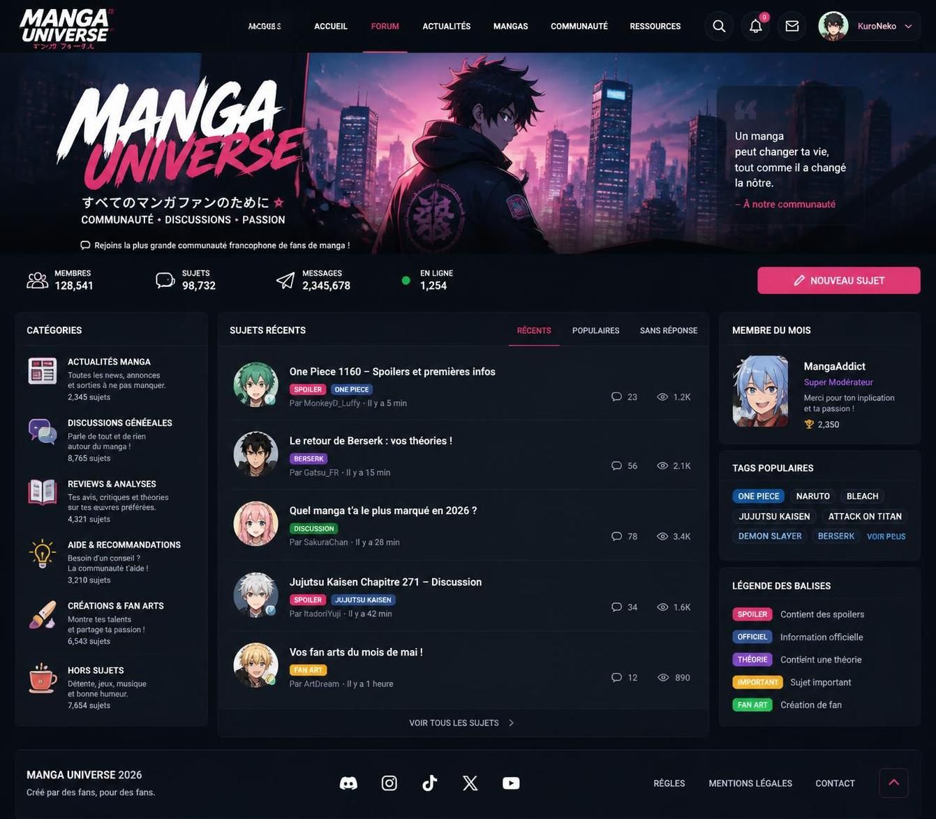 découvrez comment échanger et partager votre passion pour les mangas en 2026 grâce à notre forum dédié, un espace convivial pour fans et amateurs.