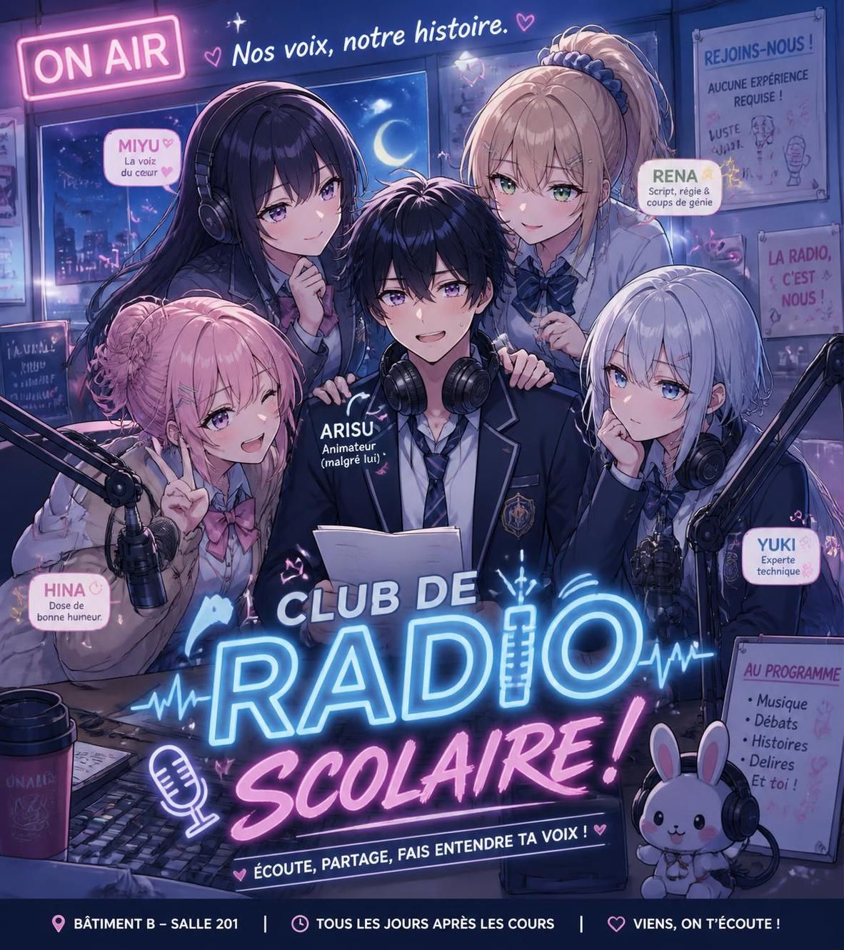 découvrez tout sur le manga 'tune in to the midnight heart' et plongez dans son univers captivant rempli d'intrigues et d'émotions.